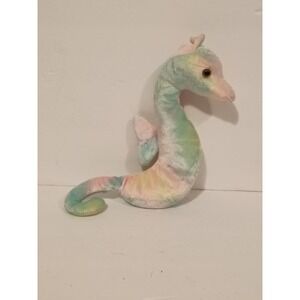 Vintage Y2K TY Beanie Baby - NEON the Seahorse (7.5 inch) No Tags